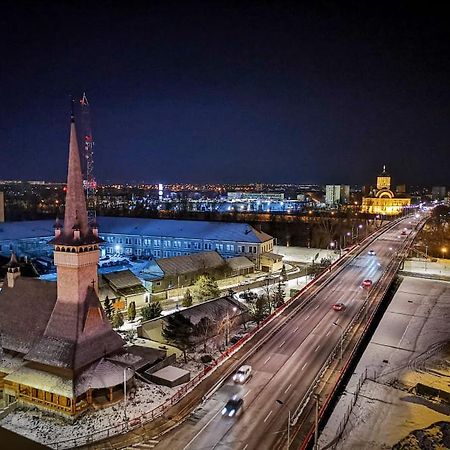 Panorama Apartament Plaza Tower Satu Mare Buitenkant foto
